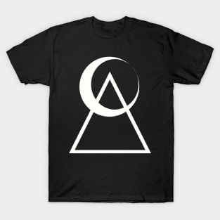 Moon triangle T-Shirt